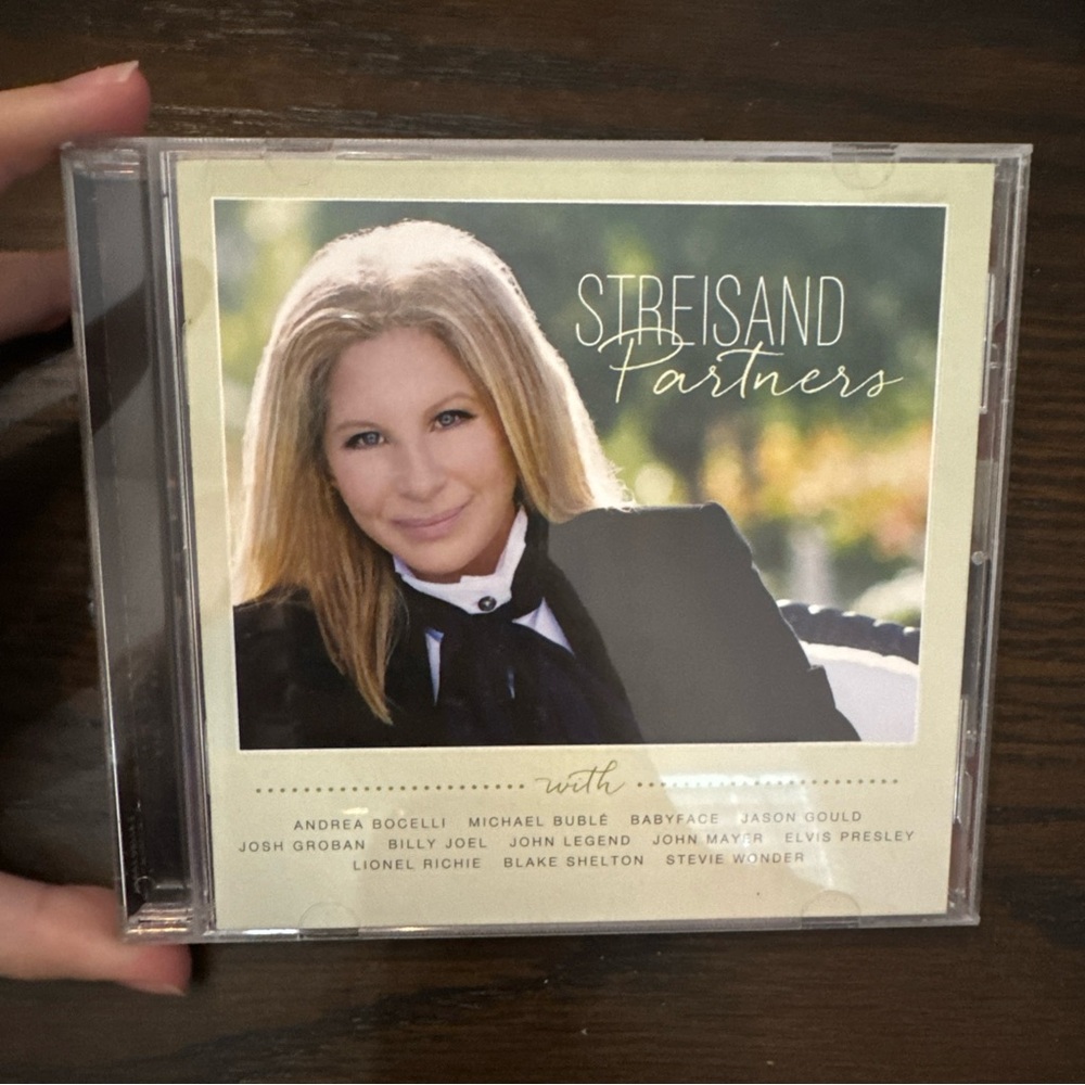Barbra Streisand - Streisand Partners (CD) Tested, Working